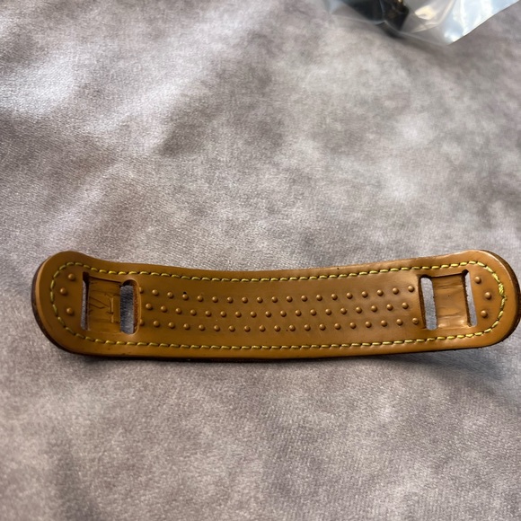 Authentic Louis Vuitton Vanchetta Leather Strap Pad Shoulder Replacement z64 - Picture 6 of 8